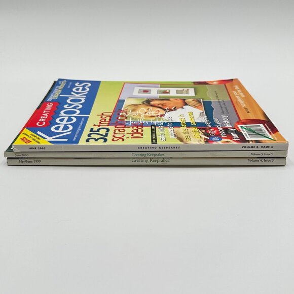 Creating Keepsakes 3 Scrapbook Magazines Crafting Photos - Picture 13 of 13